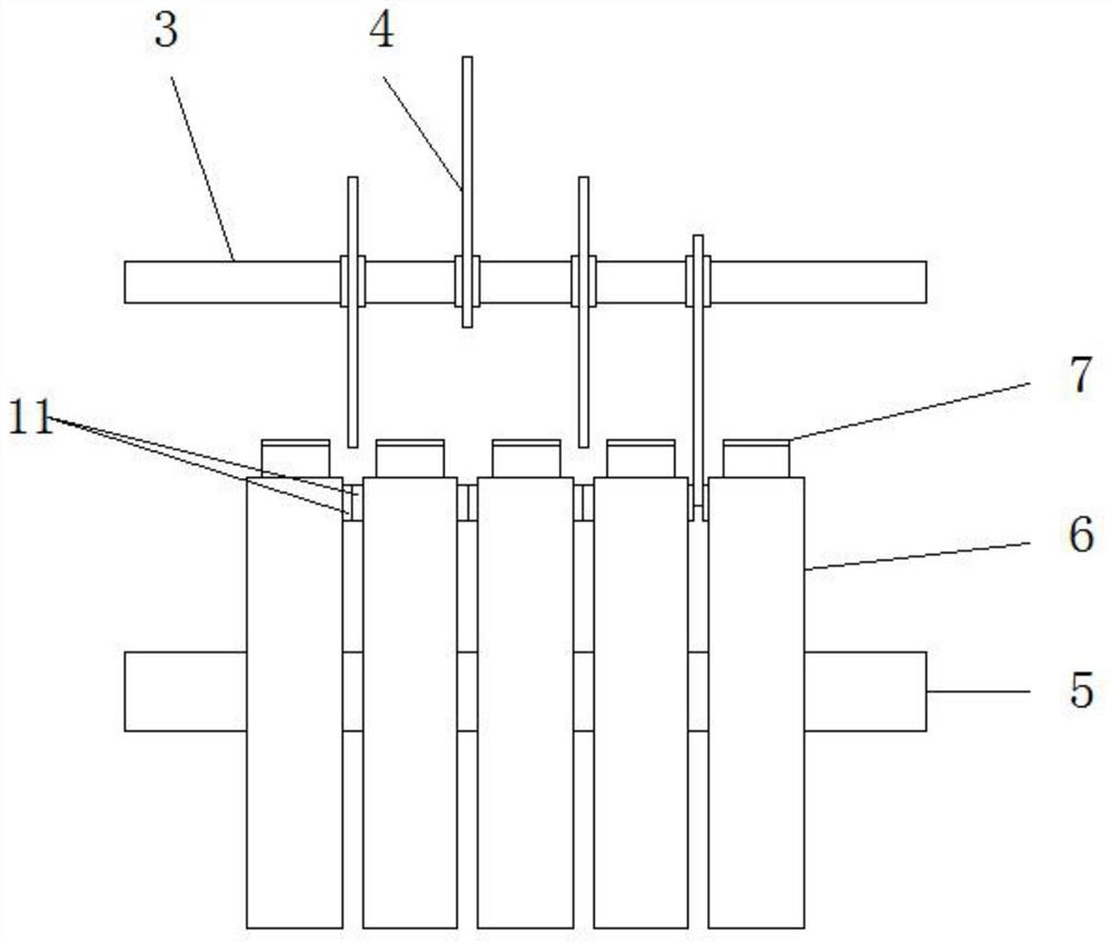 A fish body section cleaning device based on freshwater fish processing