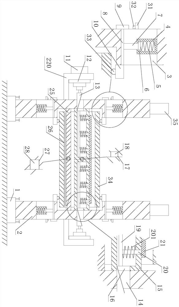 A protection device for preventing breakage of belt conveyor