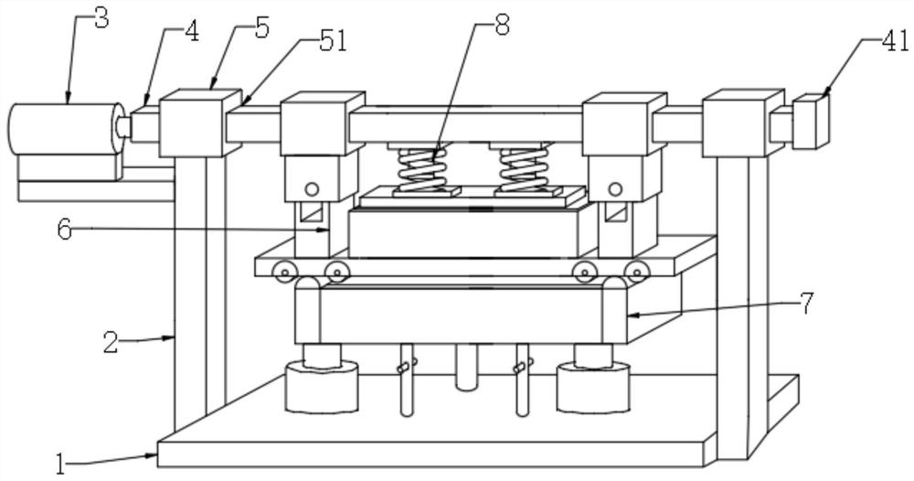 Solid-liquid separation device for solid waste treatment