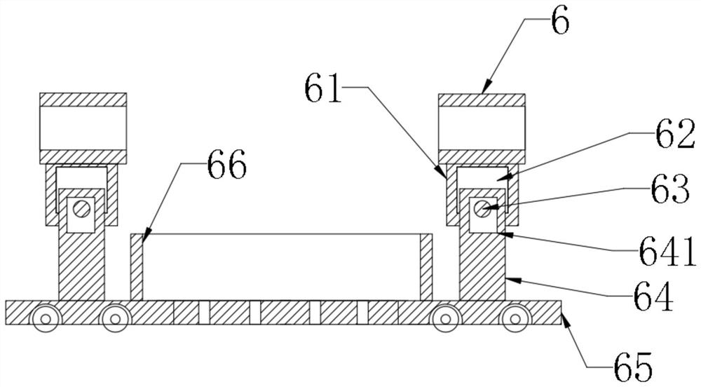 Solid-liquid separation device for solid waste treatment