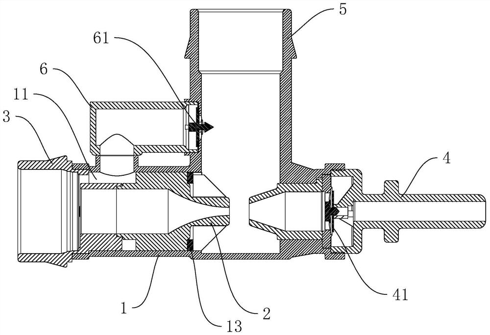 Integrated device for automobile fuel steam desorption