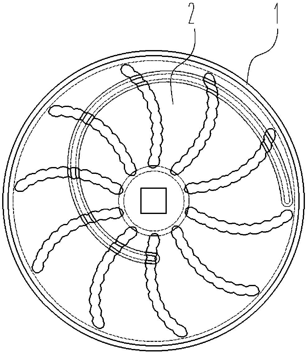 Collision theory based self-adaption flexible seed-clearing air-suction type planter plate