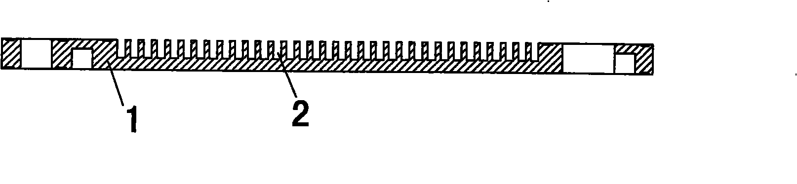 Production method for graphite bipolar plate of fuel cell