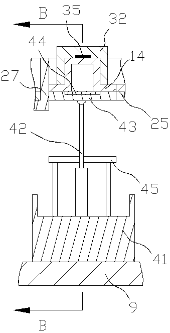 Blocking cap feeding mechanism used for battery processing