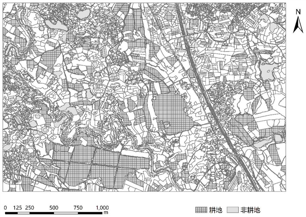 Cultivated land parcel classification method based on genetic programming algorithm