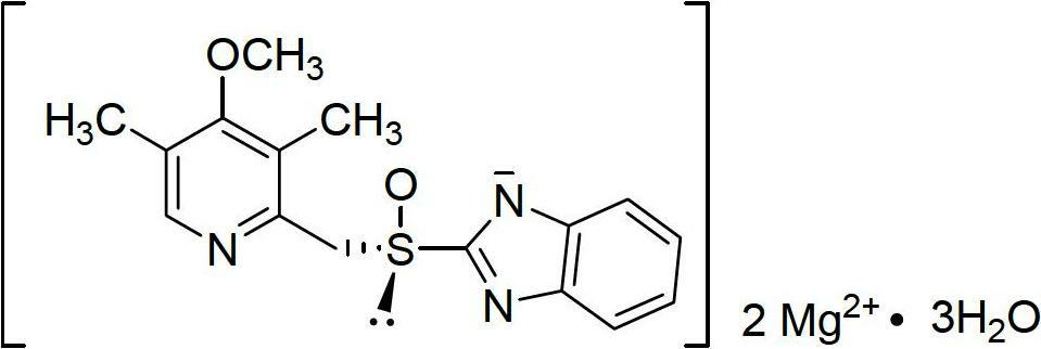 Esomeprazole magnesium enteric-coated pellet and preparation method thereof