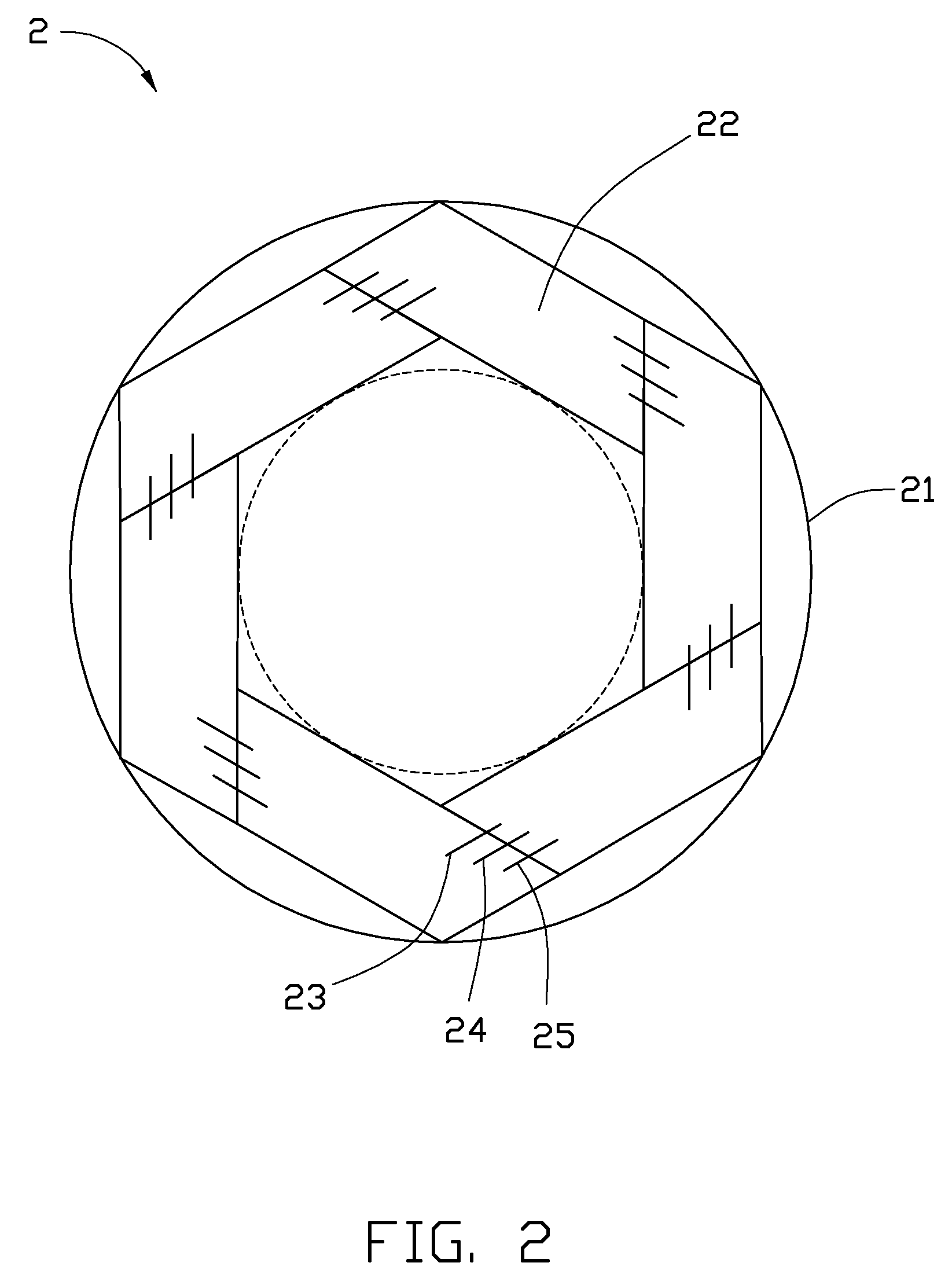 Circular electronic apparatus