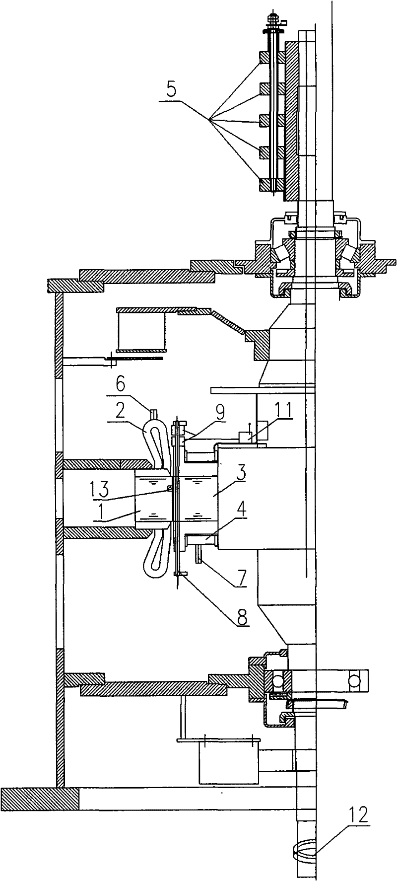 Electromagnetic property testing simulator for hydro-generator