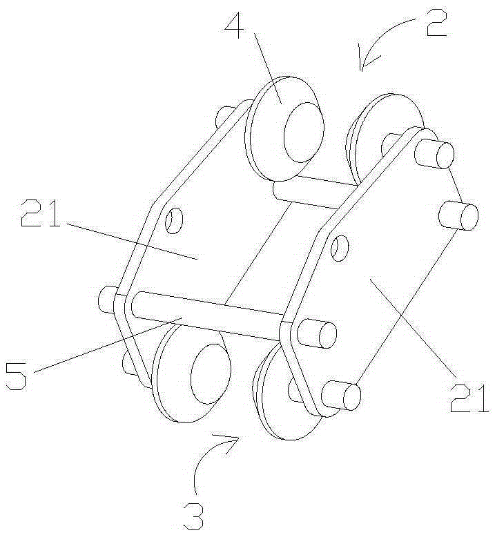 Rotation-controlled high altitude cable robot climbing mechanism