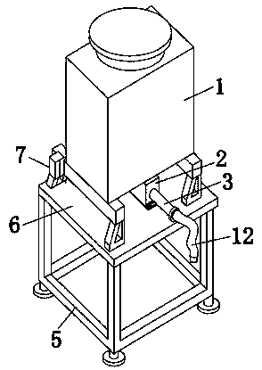 Liquid dangerous chemical injection device