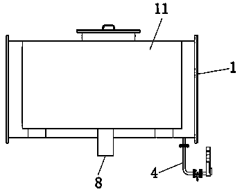 Liquid dangerous chemical injection device