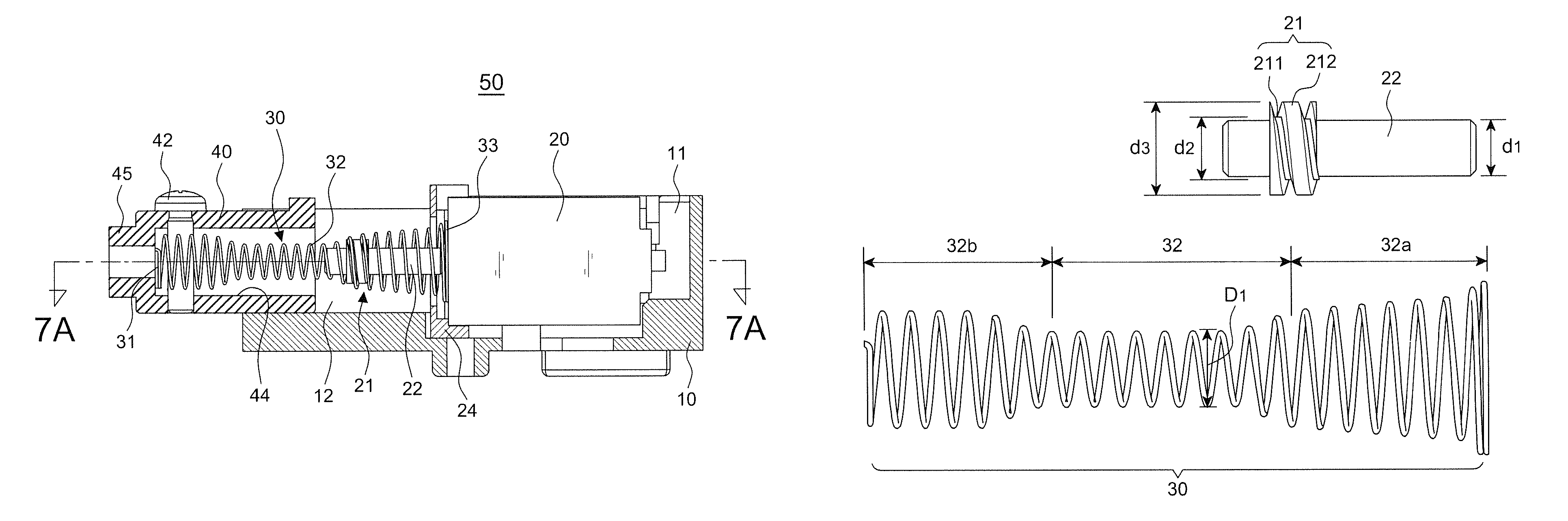 Driving device for an electric lock latch