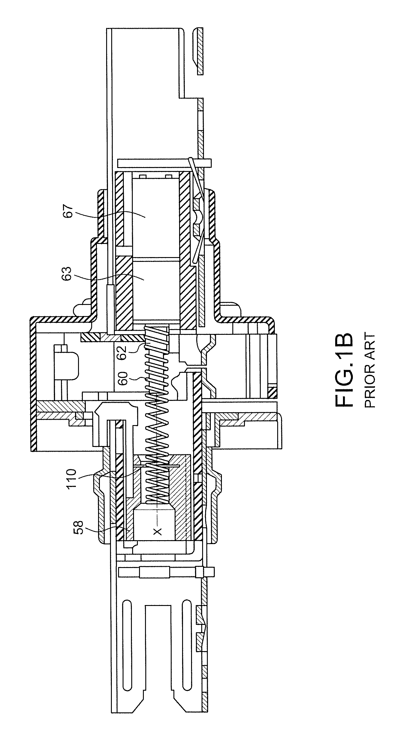 Driving device for an electric lock latch