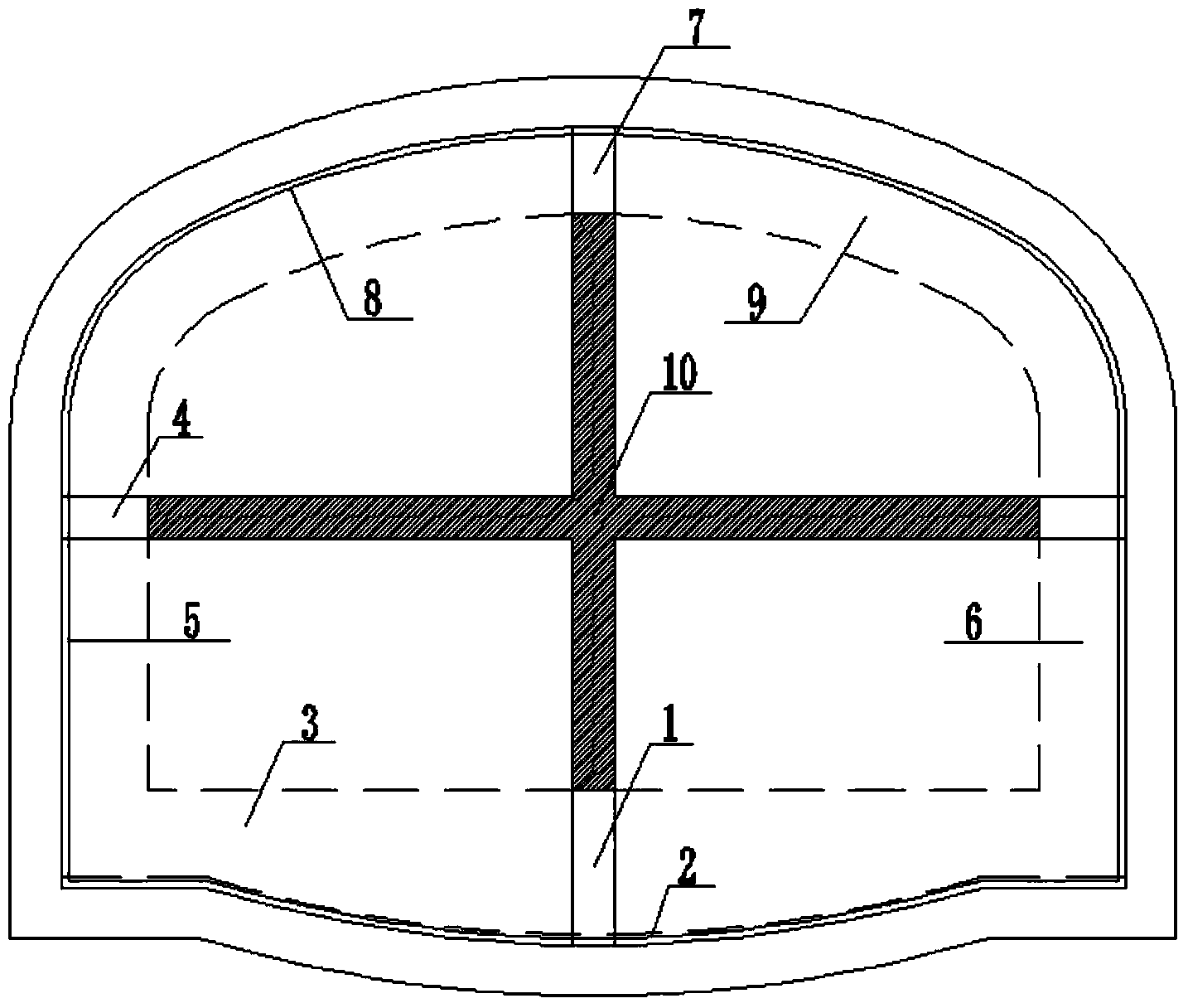 CRD construction method tunnel waterproof construction method