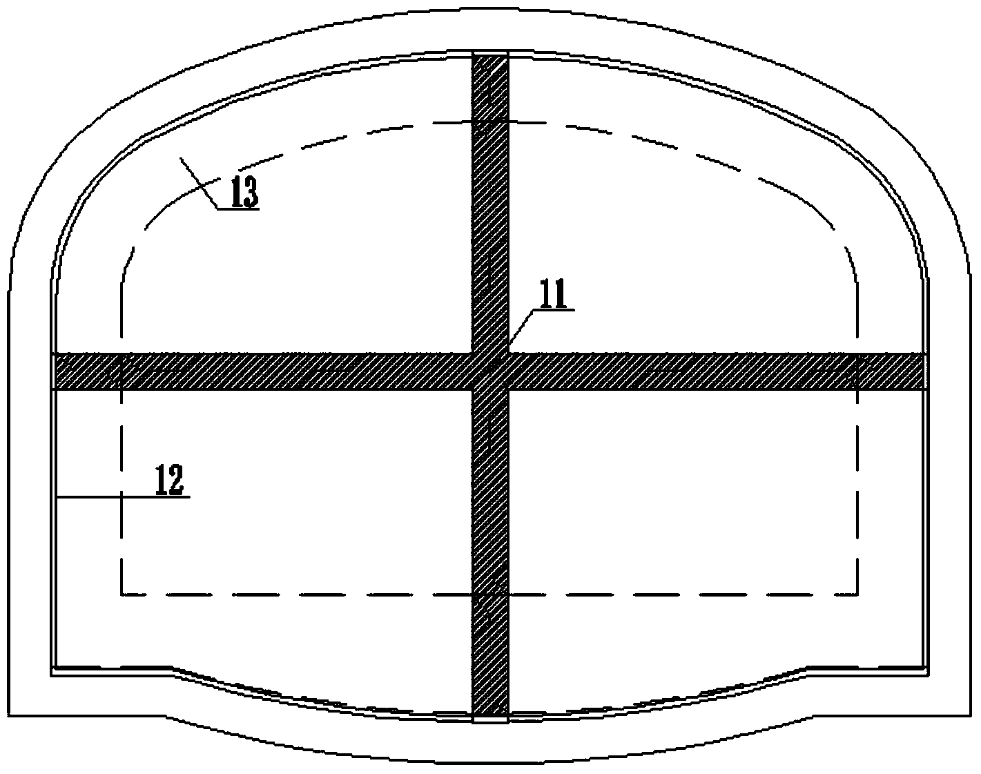 CRD construction method tunnel waterproof construction method