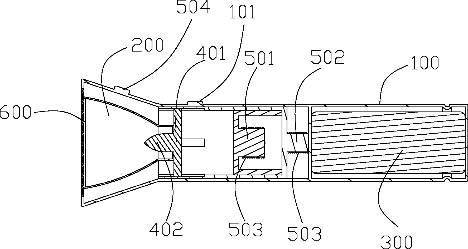 Focusing electric torch