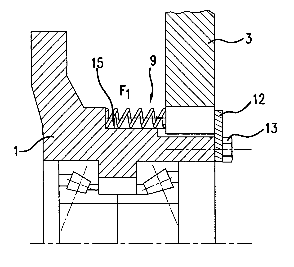 Pneumatically actuated disk brake with electromotive adjusting devices and method for controlling the disk brake