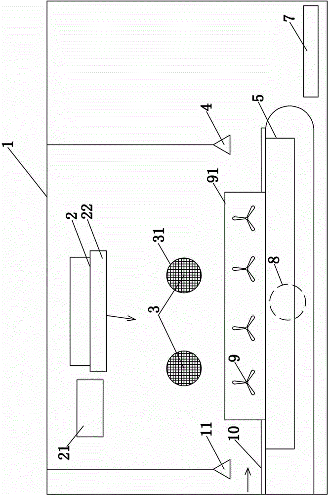 Laser cutting mechanism used for clothes cutting equipment