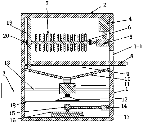 Traditional Chinese medicinal material slicing equipment capable of achieving multi-directional cutting