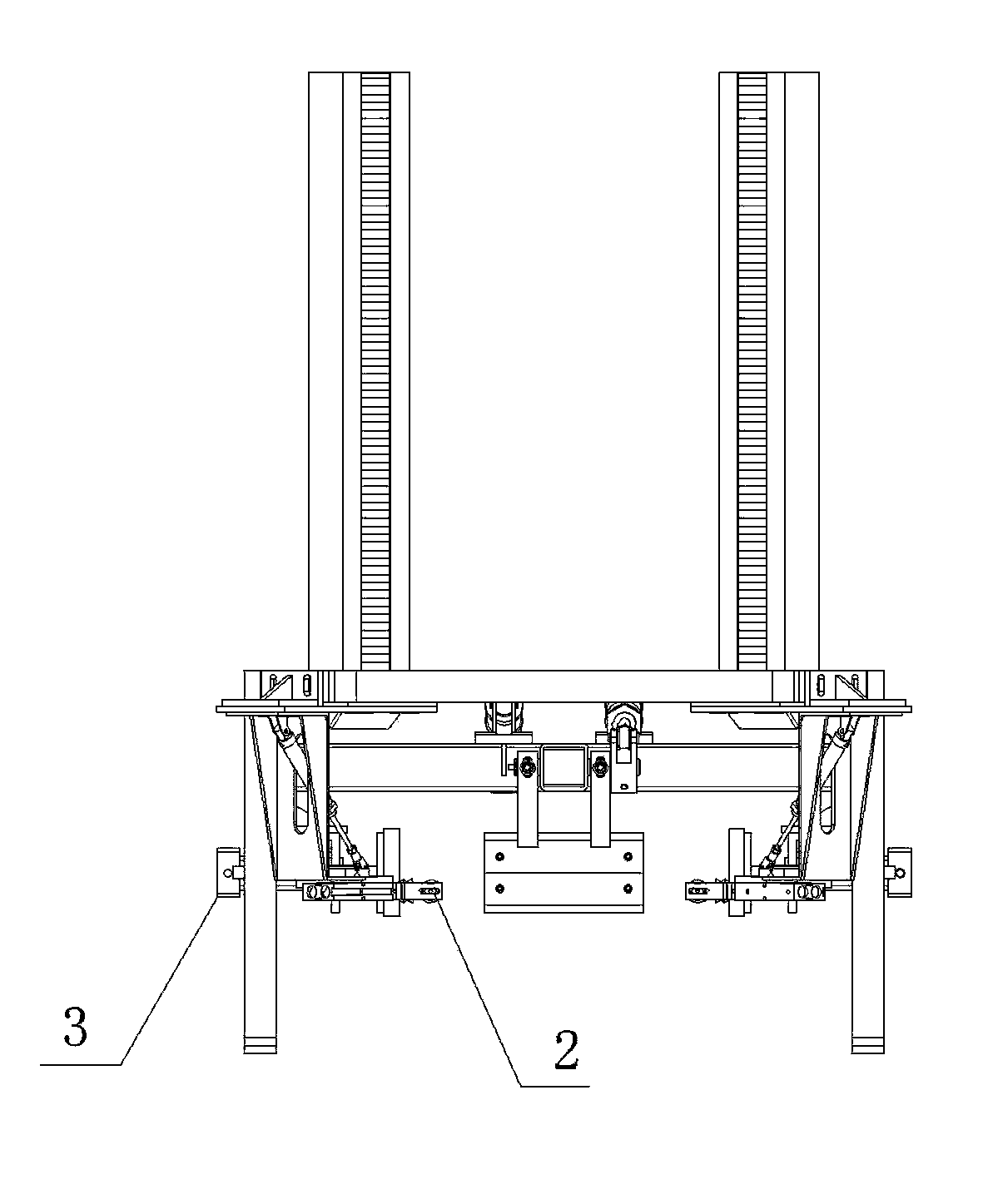 Wrap angle laying method applied to ceramic chip group packaging and wrap angle laying device