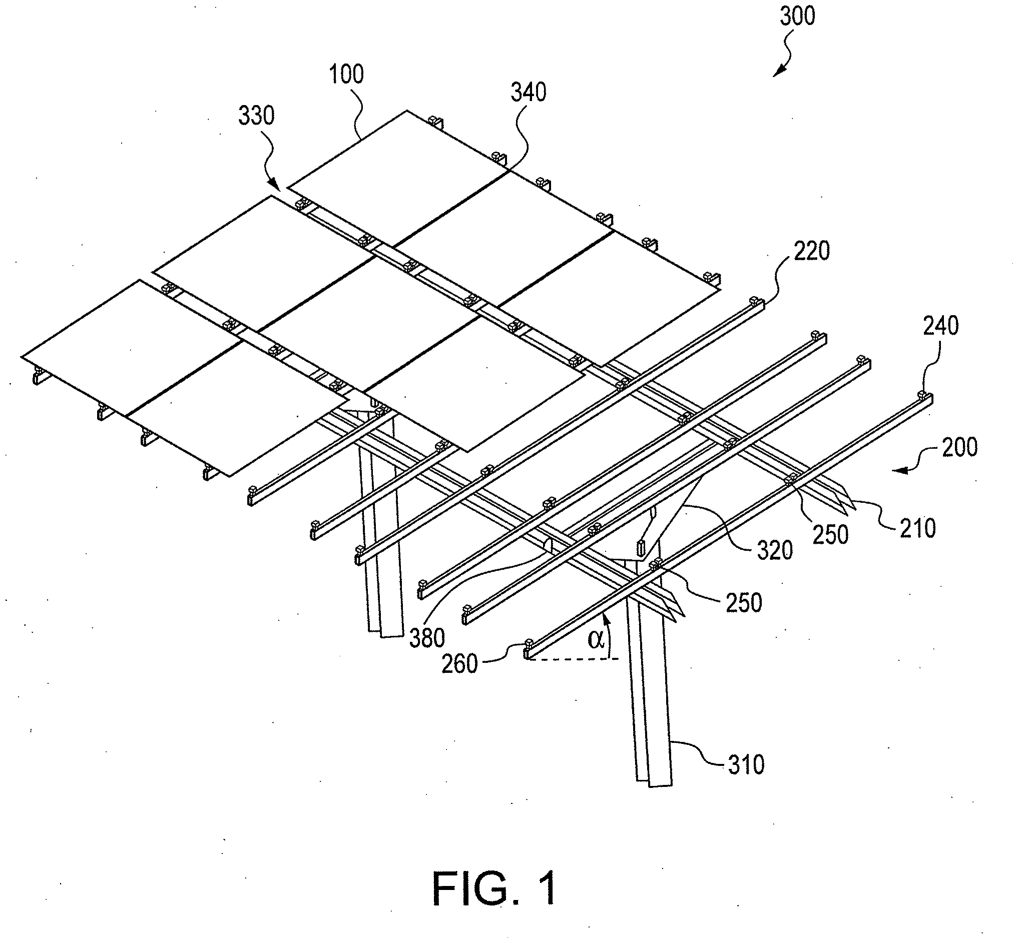 Slider clip and photovoltaic structure mounting system