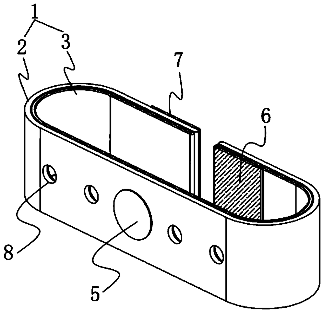 An environmentally friendly low molecular weight heparin injection abdominal belt