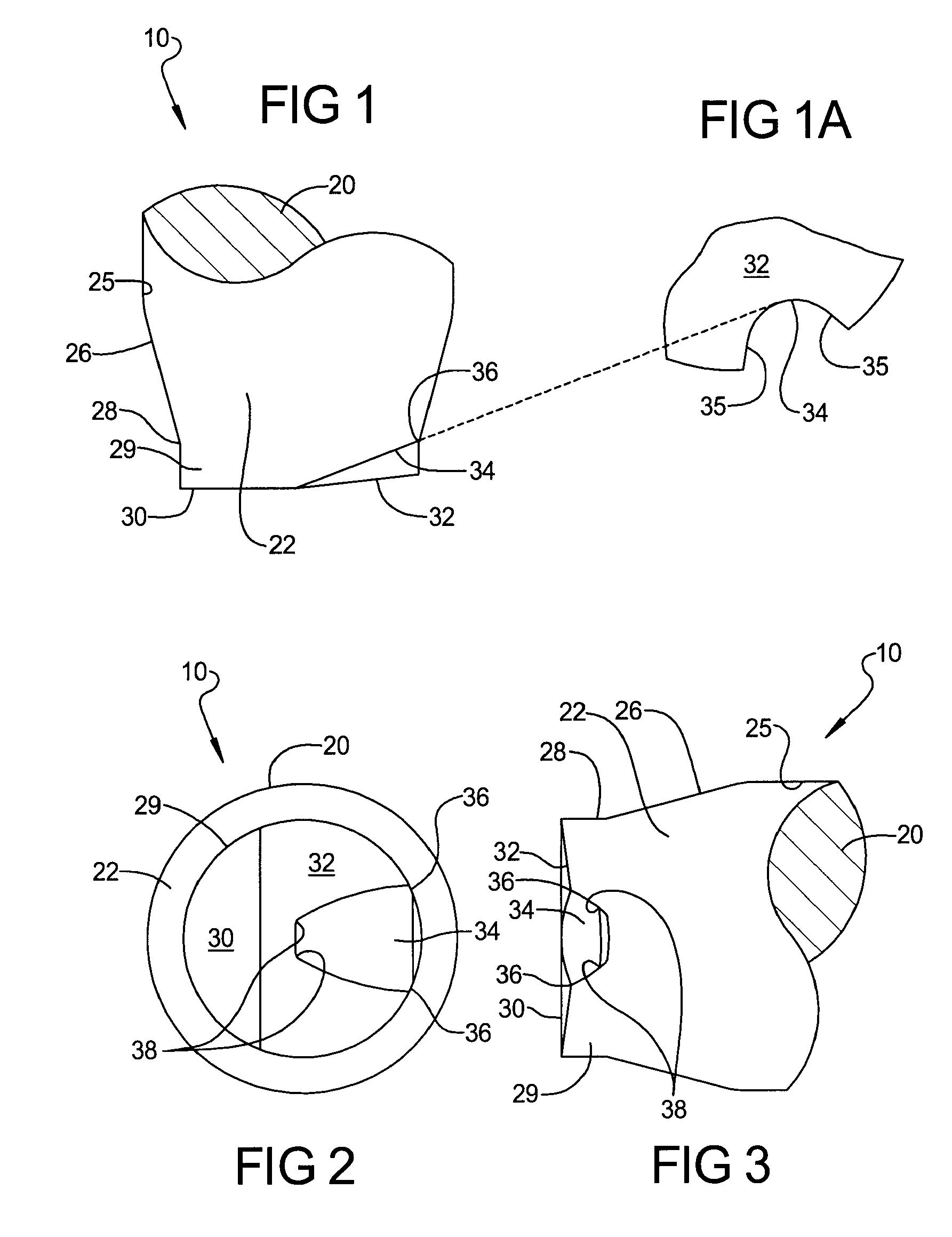 Punch for hydroforming die