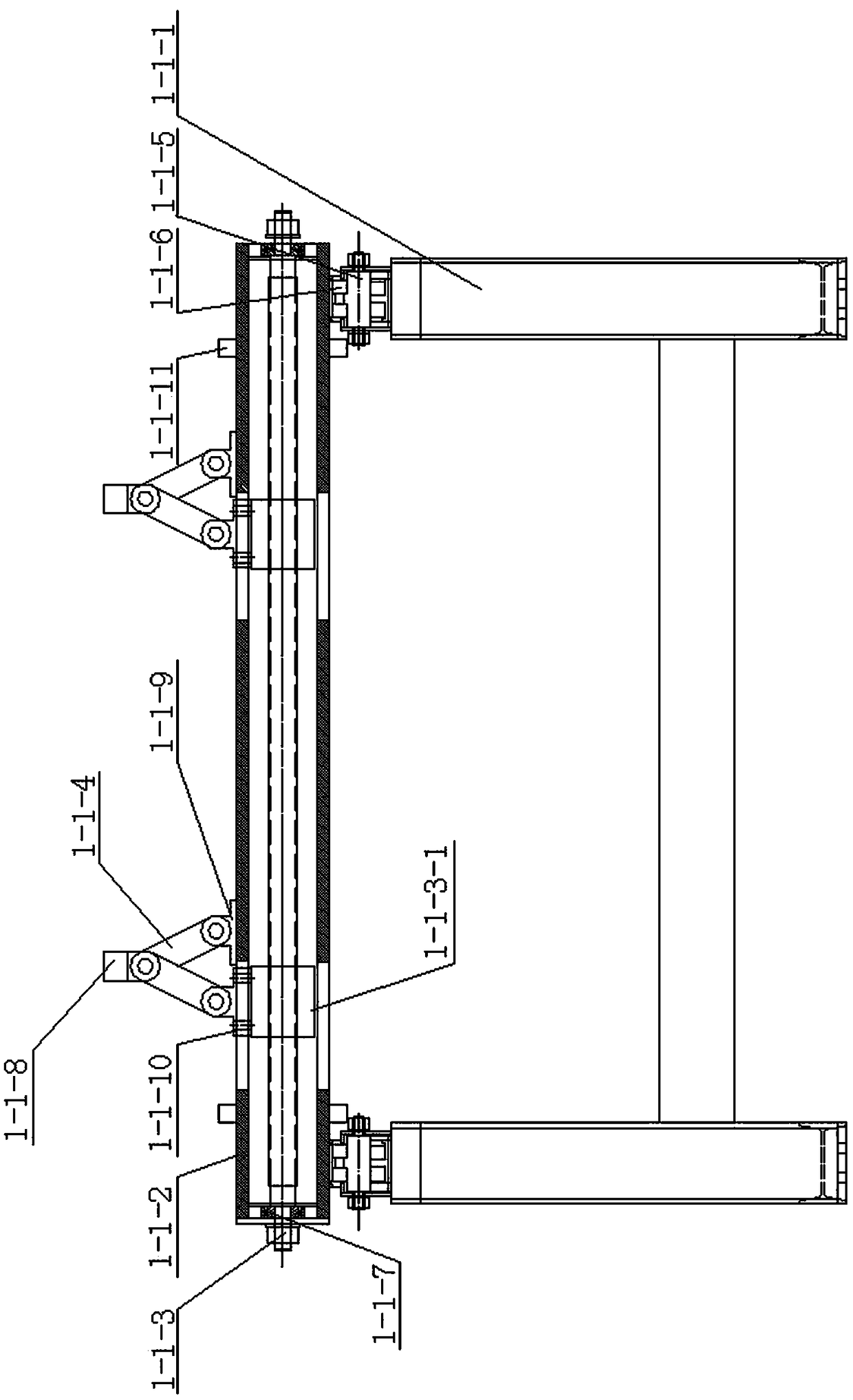 Automatic discharging system and discharging method of heat exchanger plate pieces