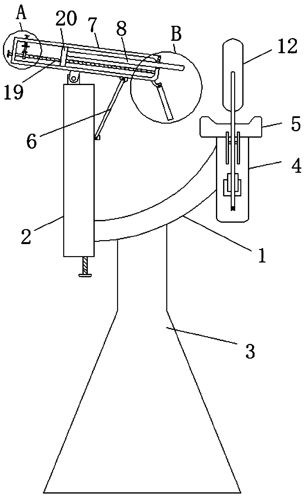 Novel tongue pressing device for pediatrics department