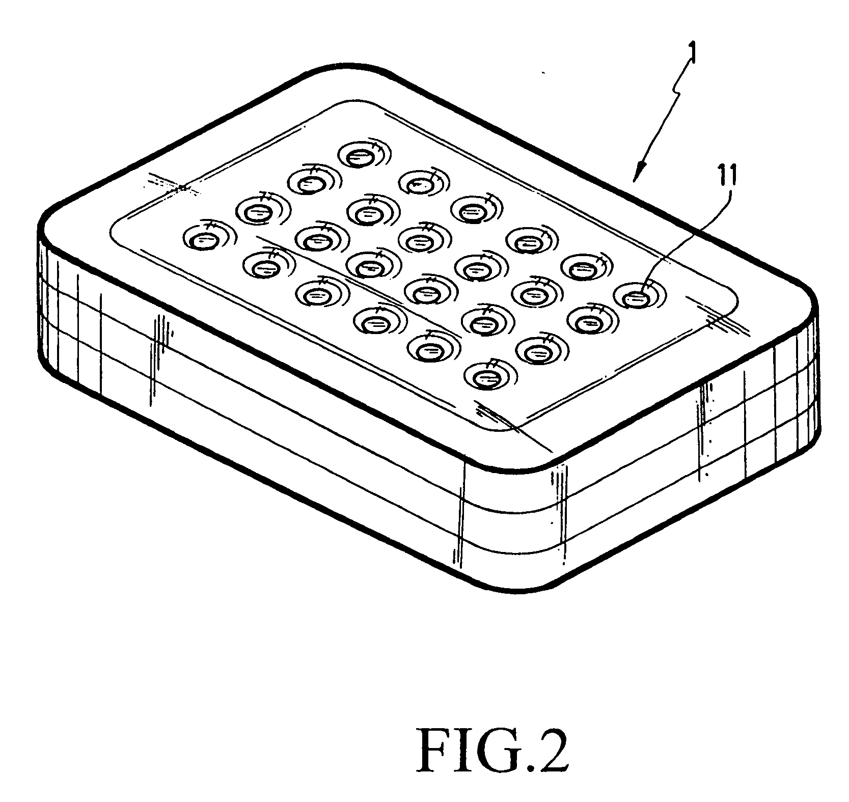 Inflatable air mattress pull band