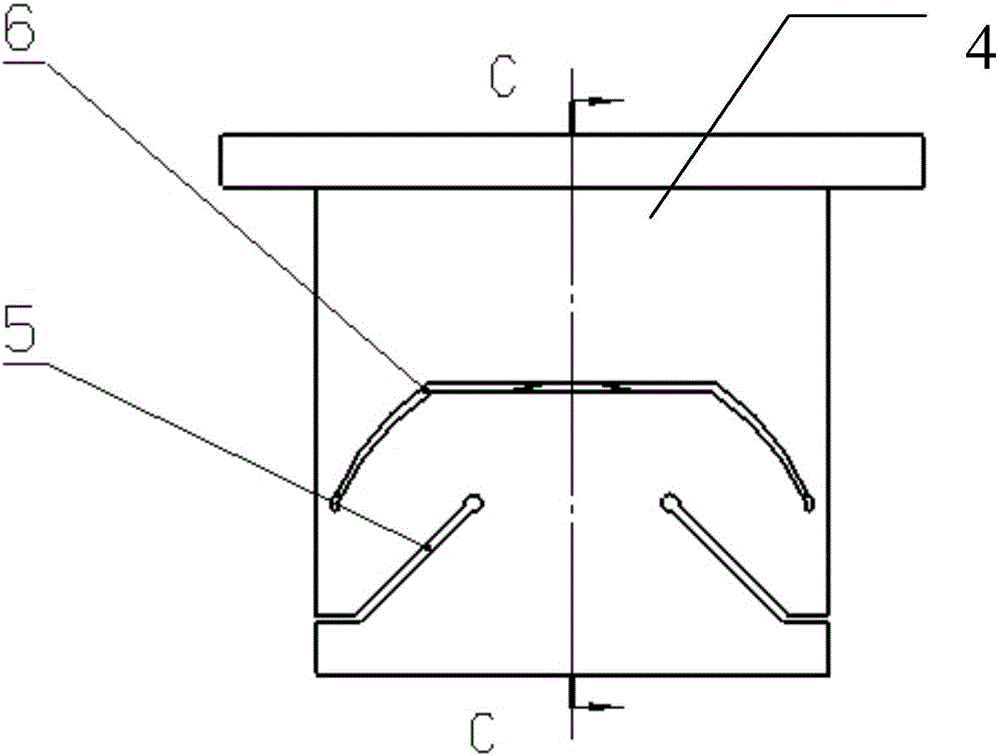 Split type bi-material flexible mechanism of space-based large-calibre high-facial-contour-precision reflector assembly