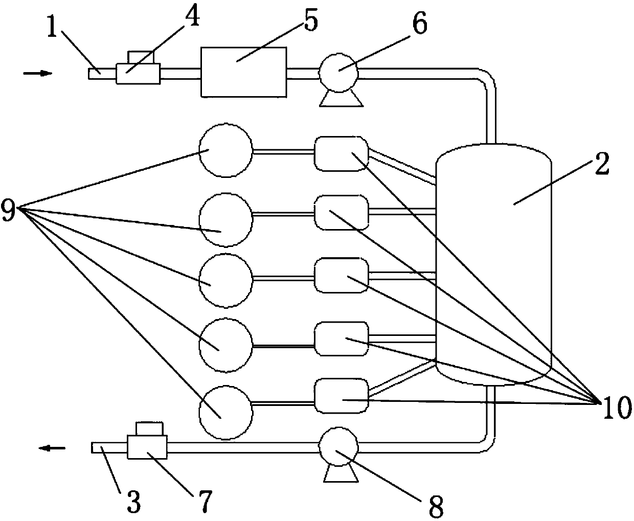 Road tail gas pollutant monitoring method in driving process and its monitoring device