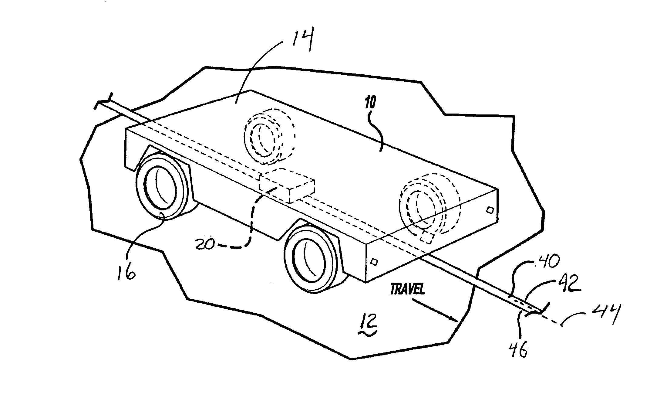 Automatic guided vehicle system and method