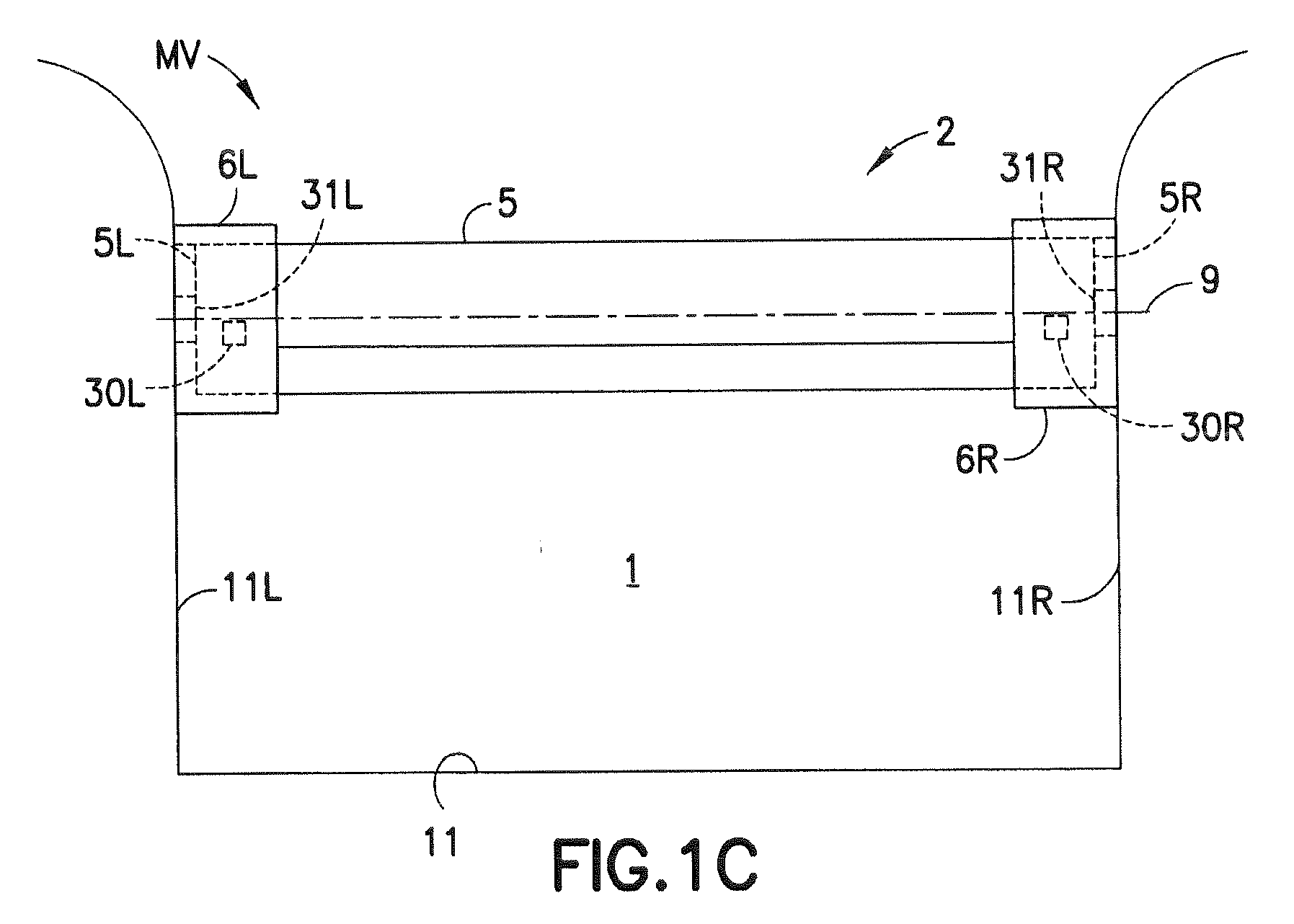 Loading space cover