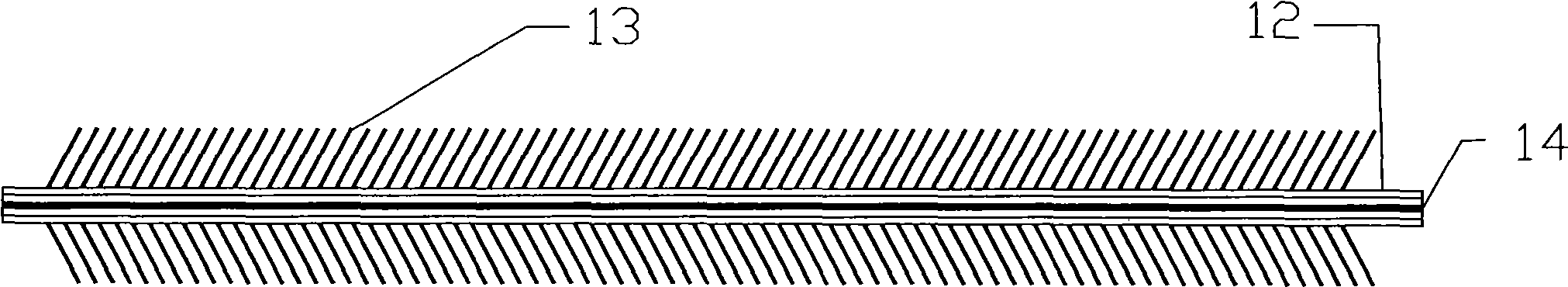 Special-shaped microchannel and exterior corrugated fin integration molding heat exchanger