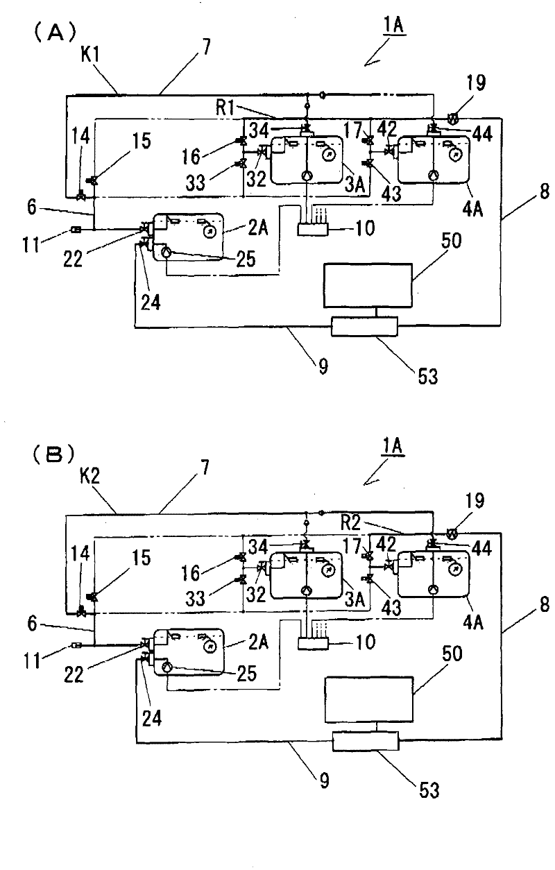 Storage device for liquefied gas fuel