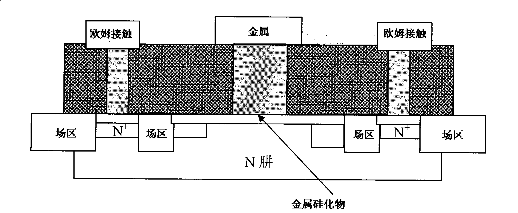 Schottky diode equivalent circuit model and parameter extracting method thereof