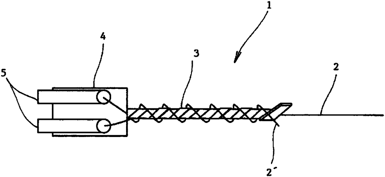 Electric cable detecting presence of liquids