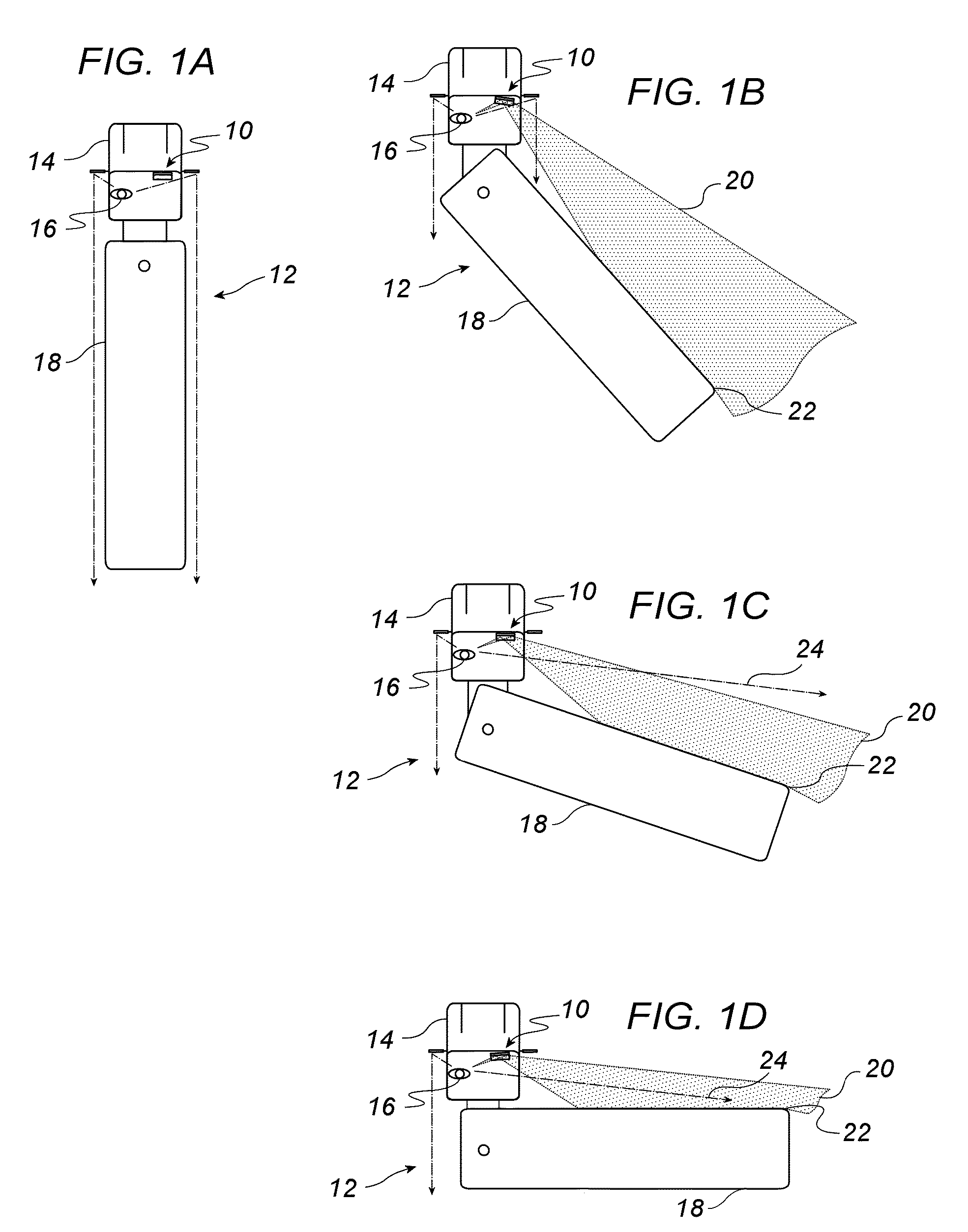 Portable wide-view mirror for blind-side backing of a semi-tractor trailer