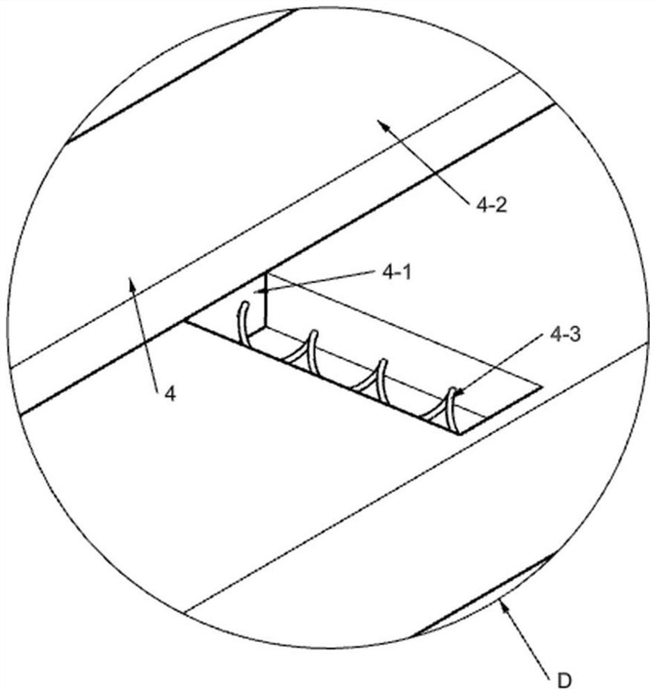 Rail type dining table with table top capable of being freely spliced