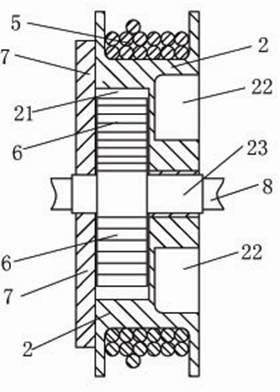 Drum wheel for differential speed automatic controller