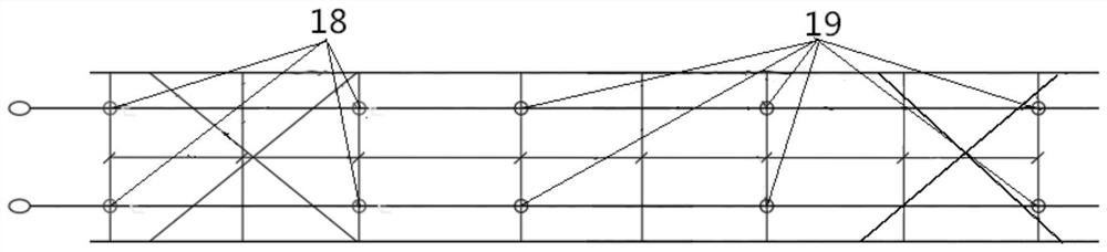 A method for safe hoisting and lowering of reinforcement cages connected to walls