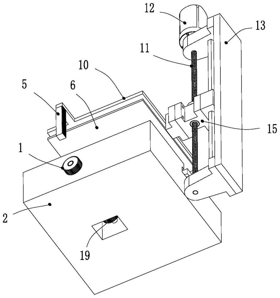 Laminating device for PVC floor production