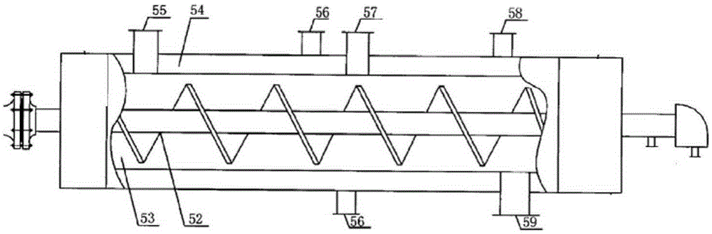 Small-particle-size low-rank coal pyrolysis technology and equipment coupling multi-stage dust reducing