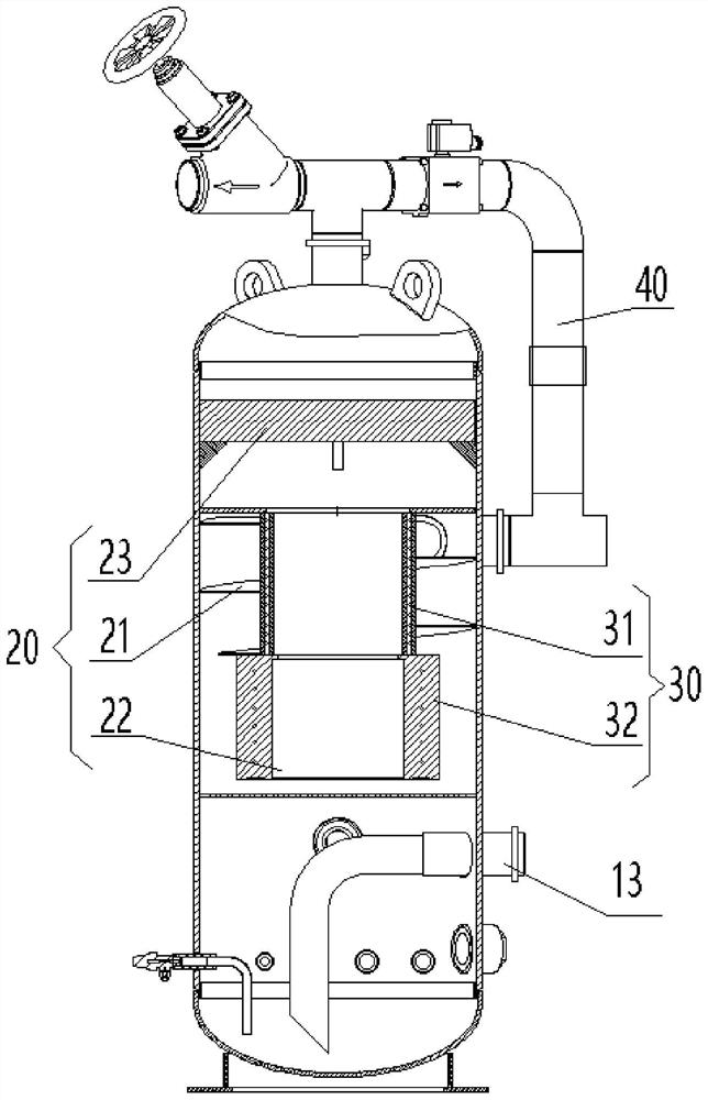 Oil separator, control method of oil separator and air conditioning unit