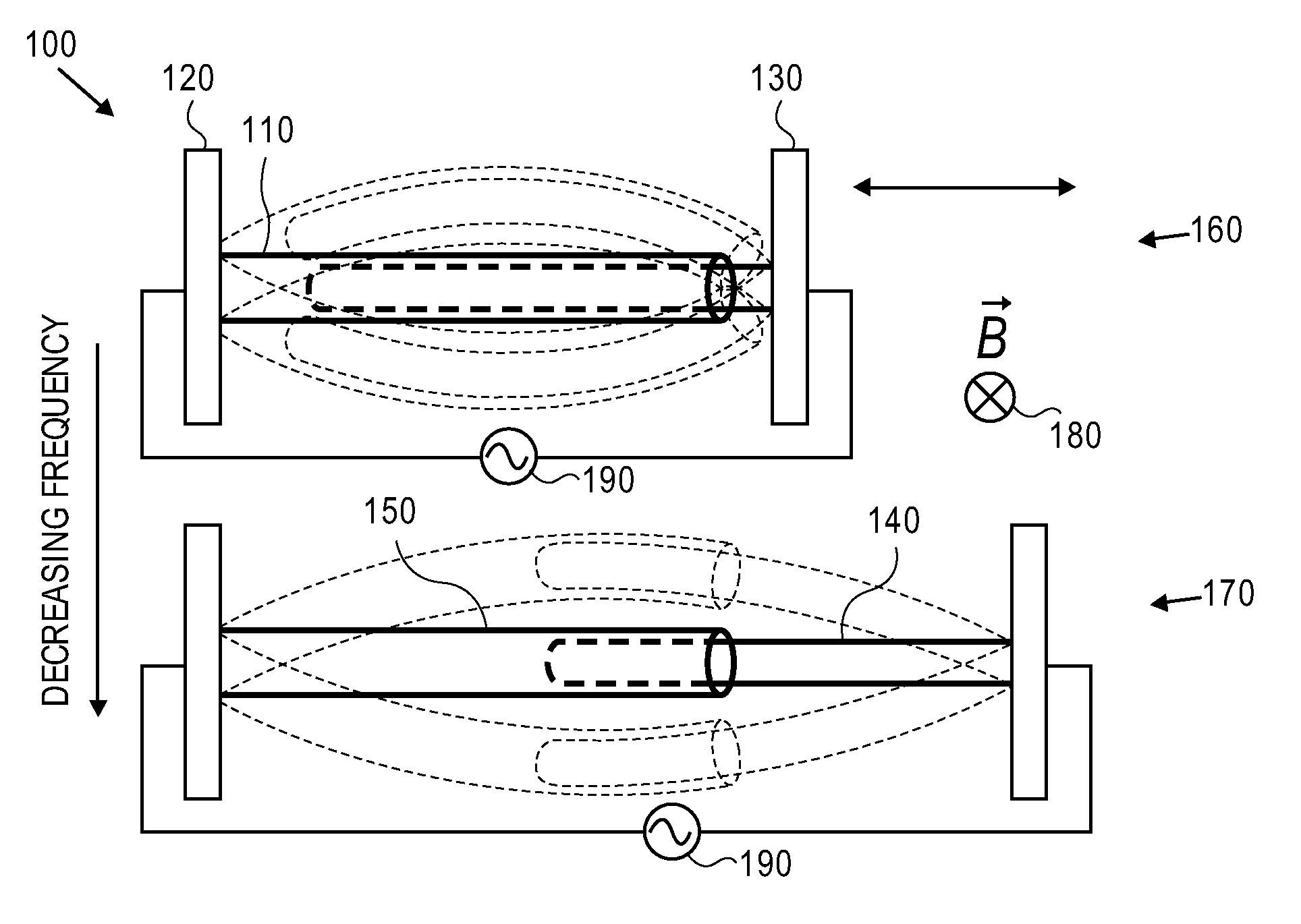 Tunable multiwalled nanotube resonator