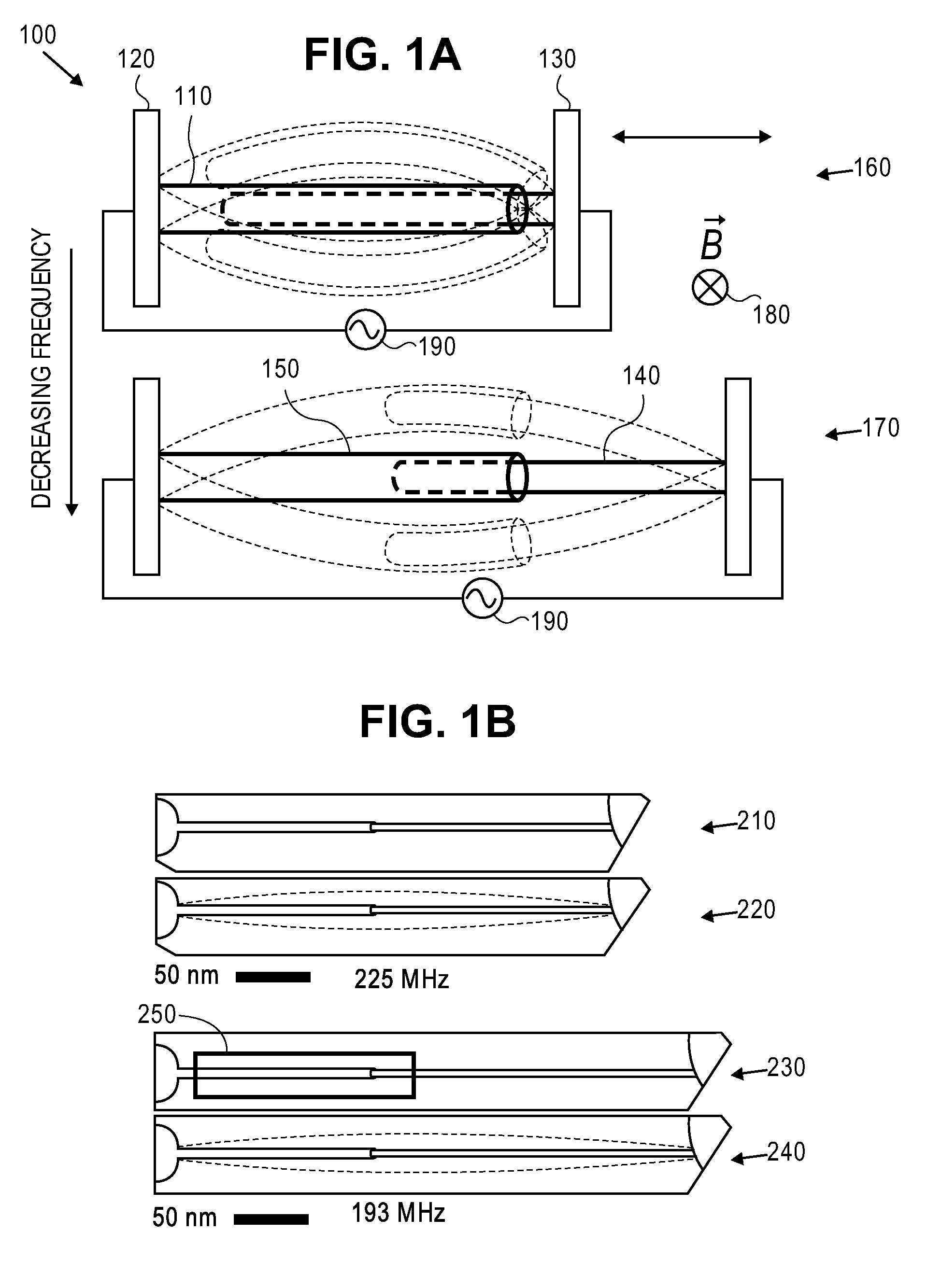 Tunable multiwalled nanotube resonator