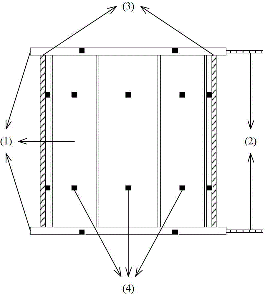 Aluminum-made vertical heat sink device with high temperature distribution uniformity