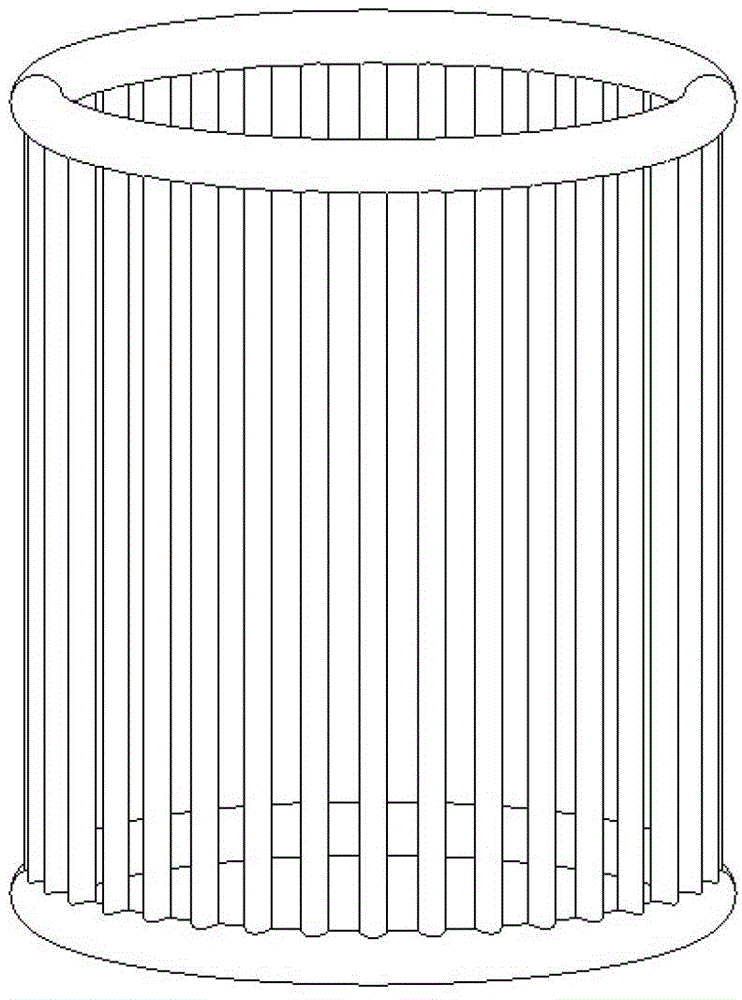 Aluminum-made vertical heat sink device with high temperature distribution uniformity