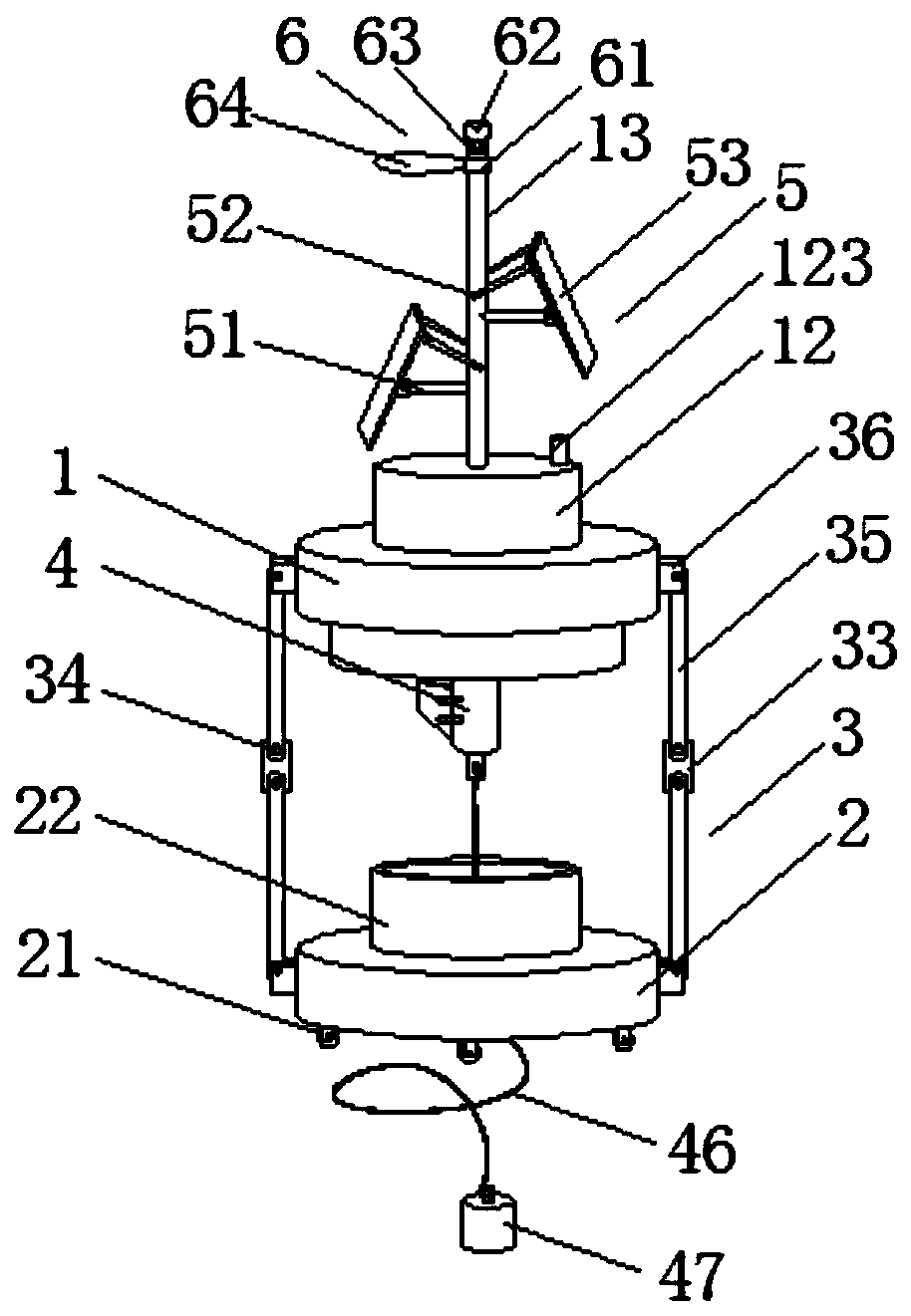 Ecological hydrological monitoring device